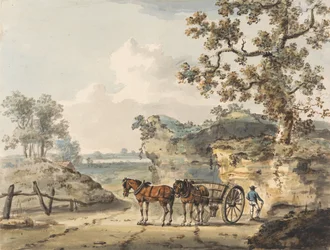 Eine Sandgrube